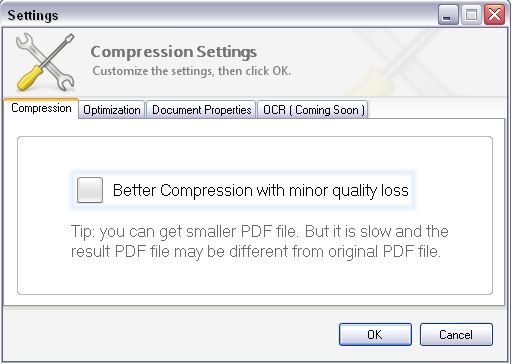 PDF Compressor – Phần mềm nén file PDF