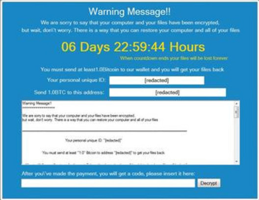 Phát hiện ransomware không chỉ đòi tiền chuộc